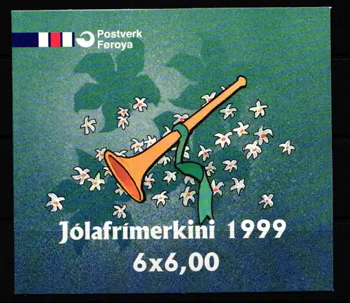 Färöer 367 postfrisch als Markenheftchen #JP383