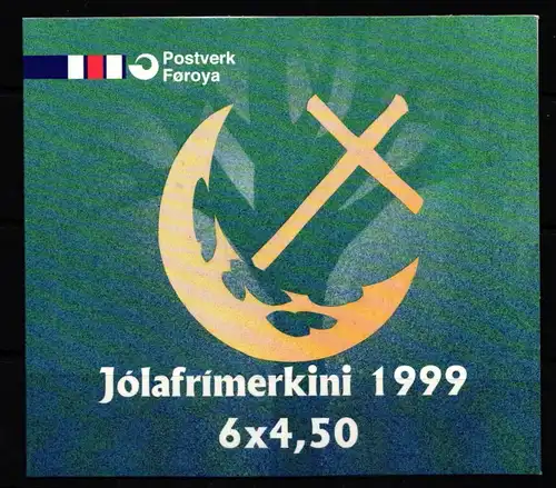 Färöer 366 postfrisch als Markenheftchen #JP382