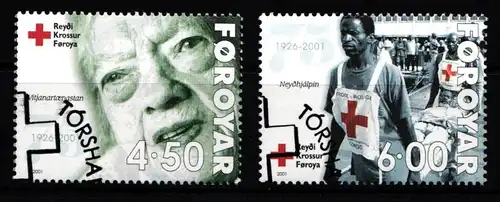 Färöer 391-392 gestempelt #JQ401