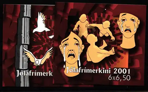 Färöer 412-413 postfrisch als Markenheftchen #JP396