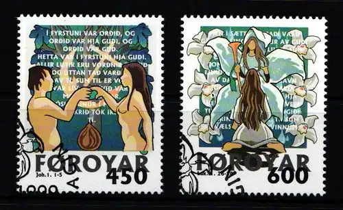 Färöer 366-367 gestempelt #JP398