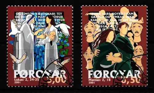 Färöer 412-413 gestempelt #JQ407