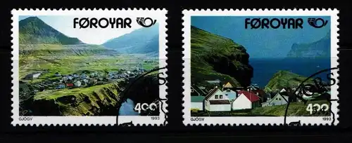 Färöer 246-247 gestempelt #JQ441