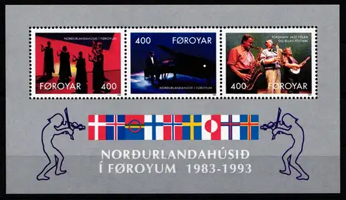 Färöer Block 6 postfrisch #JQ433