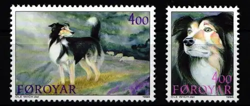 Färöer 262-263 postfrisch #JQ457