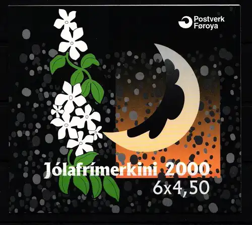 Färöer 385 gestempelt als Markenheftchen #JQ476