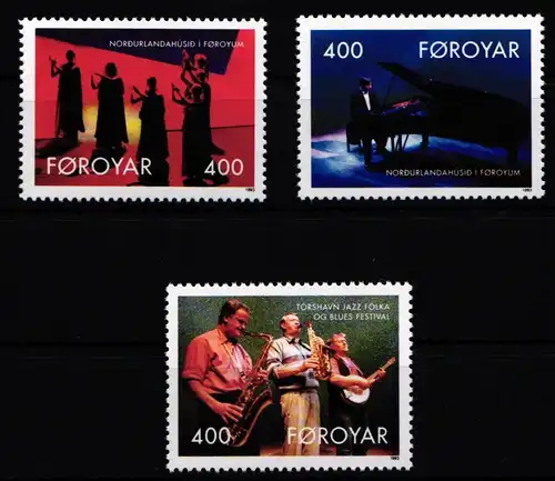 Färöer 243-245 postfrisch #JQ467
