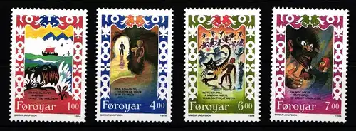 Färöer 266-269 postfrisch #JQ474