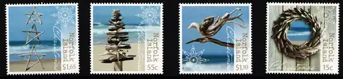 Norfolk Inseln 1175-1178 postfrisch Weihnachten #II065