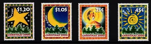 Norfolk Inseln 733-736 postfrisch Weihnachten #II074