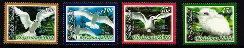 Norfolk Inseln 811-814 postfrisch Weihnachten #II072