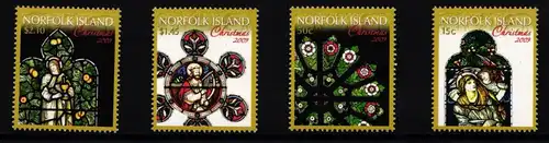 Norfolk Inseln 1074-1077 postfrisch Weihnachten #II067