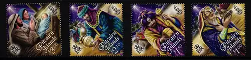 Pitcairn Inseln 844-847 postfrisch Weihnachten #II125