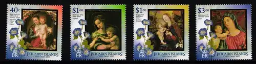 Pitcairn Inseln 647-650 postfrisch Weihnachten #II127