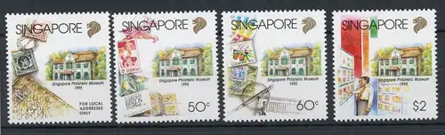 Singapur 775-778 postfrisch Philatelie, Museum #JP178