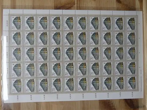 DDR 3235 postfrisch Bogen ungefaltet #JP698