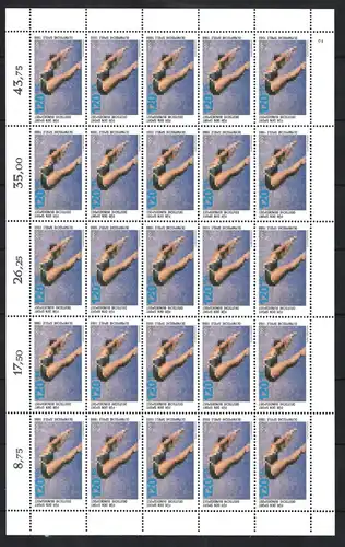 BRD 1355 postfrisch als Bogen #JK014