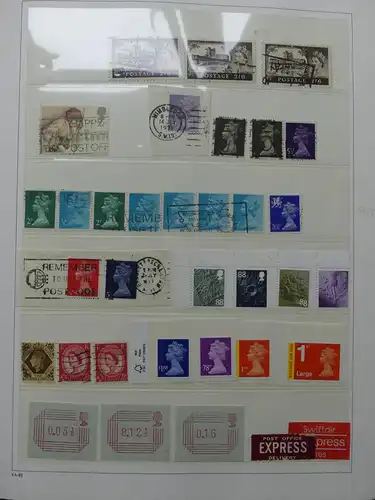 Großbritannien ab 1959 postfrisch besammelt im Kabe Binder #LX991