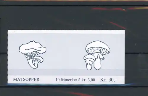 Norwegen M-Heft 13 1012-1013 postfrisch Pilze #JO746