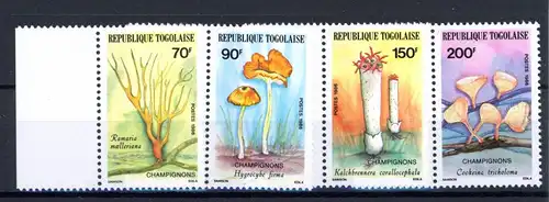 Togo 1966-1969 postfrisch Pilze #JR832
