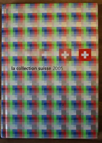 Schweiz Jahrbuch 2005 postfrisch komplett mit allen Marken Frankatur #TH487