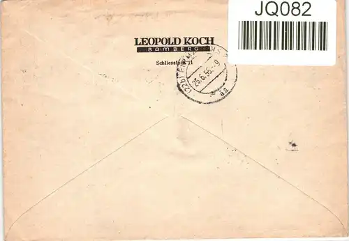 BRD Bund 205-208, 203 auf Brief als Mischfrankatur #JQ082