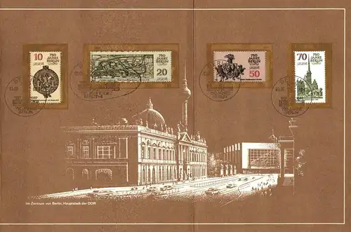 DDR 2949 u.a. auf Brief Lot von 7 Erstagsblättern #JQ163