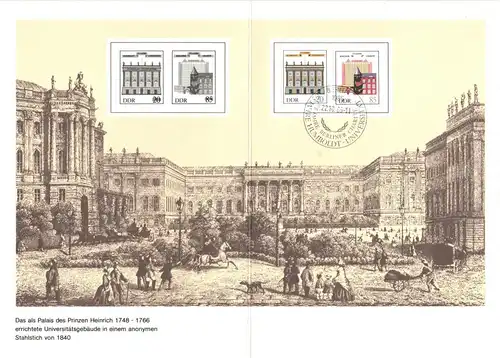 DDR 2949 u.a. auf Brief Lot von 7 Erstagsblättern #JQ163
