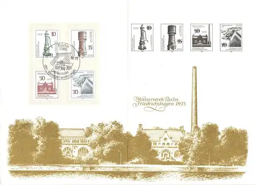 DDR 2949 u.a. auf Brief Lot von 7 Erstagsblättern #JQ163