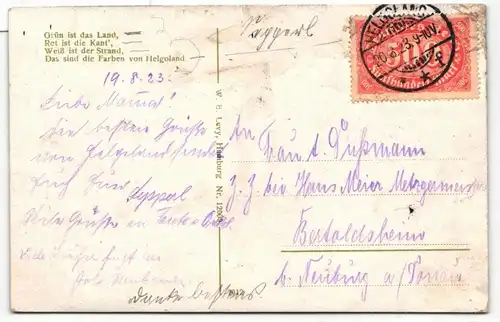 Deutsches Reich 251 auf Postkarte als Einzelfrankatur portogerecht #JQ346