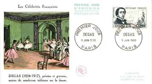 Frankreich 1309-1314 als Ersttagsbrief #JP775