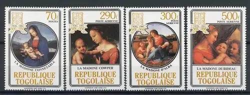 Togo 1802-1805 postfrisch Raffael, Kunst #JS024