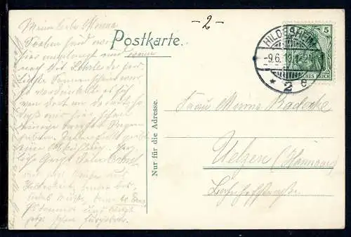 AK Hildesheim Alte Häuser am Andreasplatz 1910 #JS186