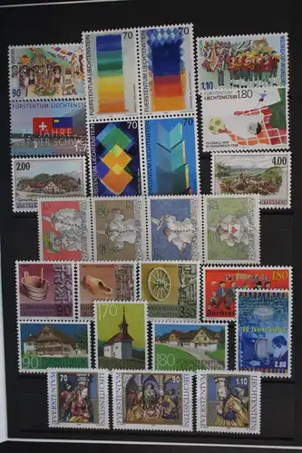 Liechtenstein Jahresmappe Jahrgang 1998 mit 1165-1189 postfrisch #FL022