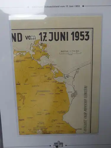 Themensammlung Kampf um Freiheit im Deutsche Post Vordruck #LY071