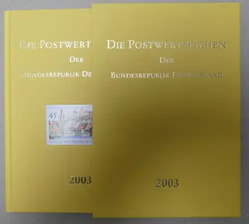 BRD Bund Jahrbuch 2003 postfrisch mit Schuber #IM704