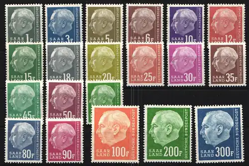 Saarland 409-428 postfrisch #JP827