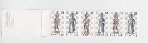 Färöer Inseln MH 1 mit 82-83 postfrisch Schach, Denmark MNH #RA205