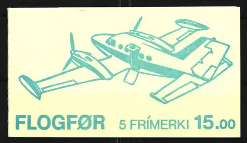 Färöer MH 3 gestempelt Markenheftchen 3 #JQ501