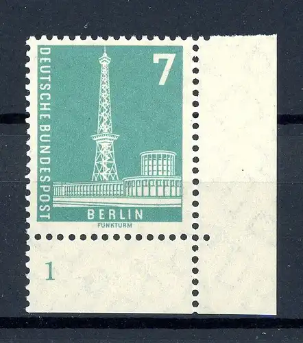 Berlin 135 v v postfrisch Formnummer/ FN 1 #JP997