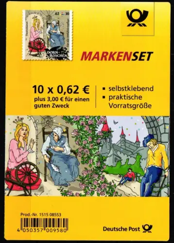 BRD Bund MH 98 gestempelt Markenheftchen #JM815