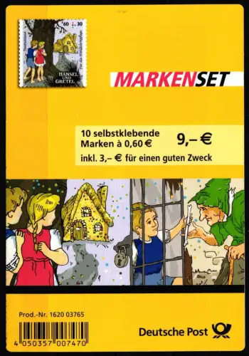 BRD Bund MH 96 gestempelt Markenheftchen #JM826