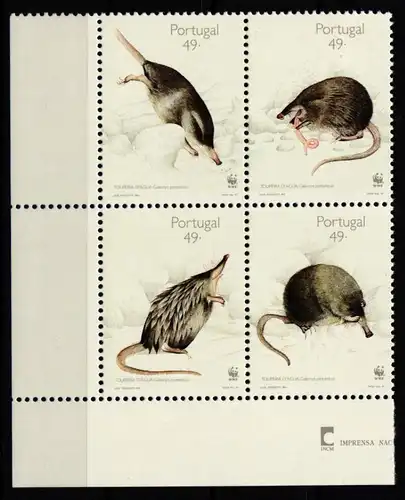 Portugal 2174-2177 postfrisch als Viererblock #JQ528