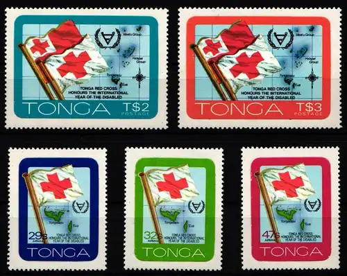 Tonga 781-785 postfrisch #JQ539