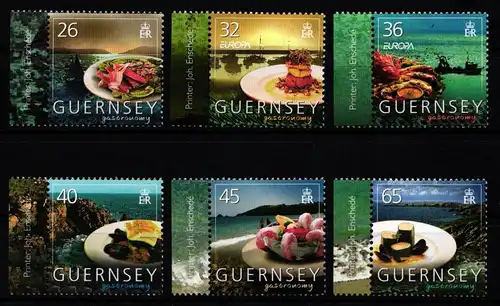 Großbritannien Guernsey 1044-1049 postfrisch #JQ578