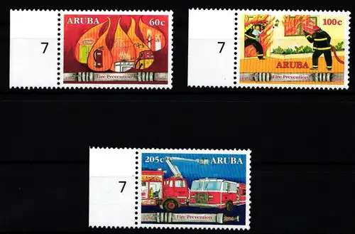 Aruba 377-379 postfrisch #JQ587