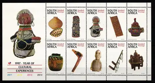Südafrika 1053-1062 postfrisch als H-Blatt #JT017