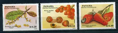 Panama 1703-1705 postfrisch Obst und Gemüse #JS565