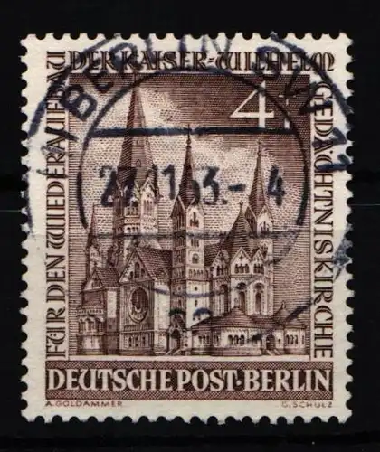 Berlin 106 gestempelt mit Vollstempel #JS655