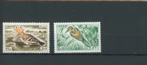 Libanon 896, 99 postfrisch Vögel #JT772